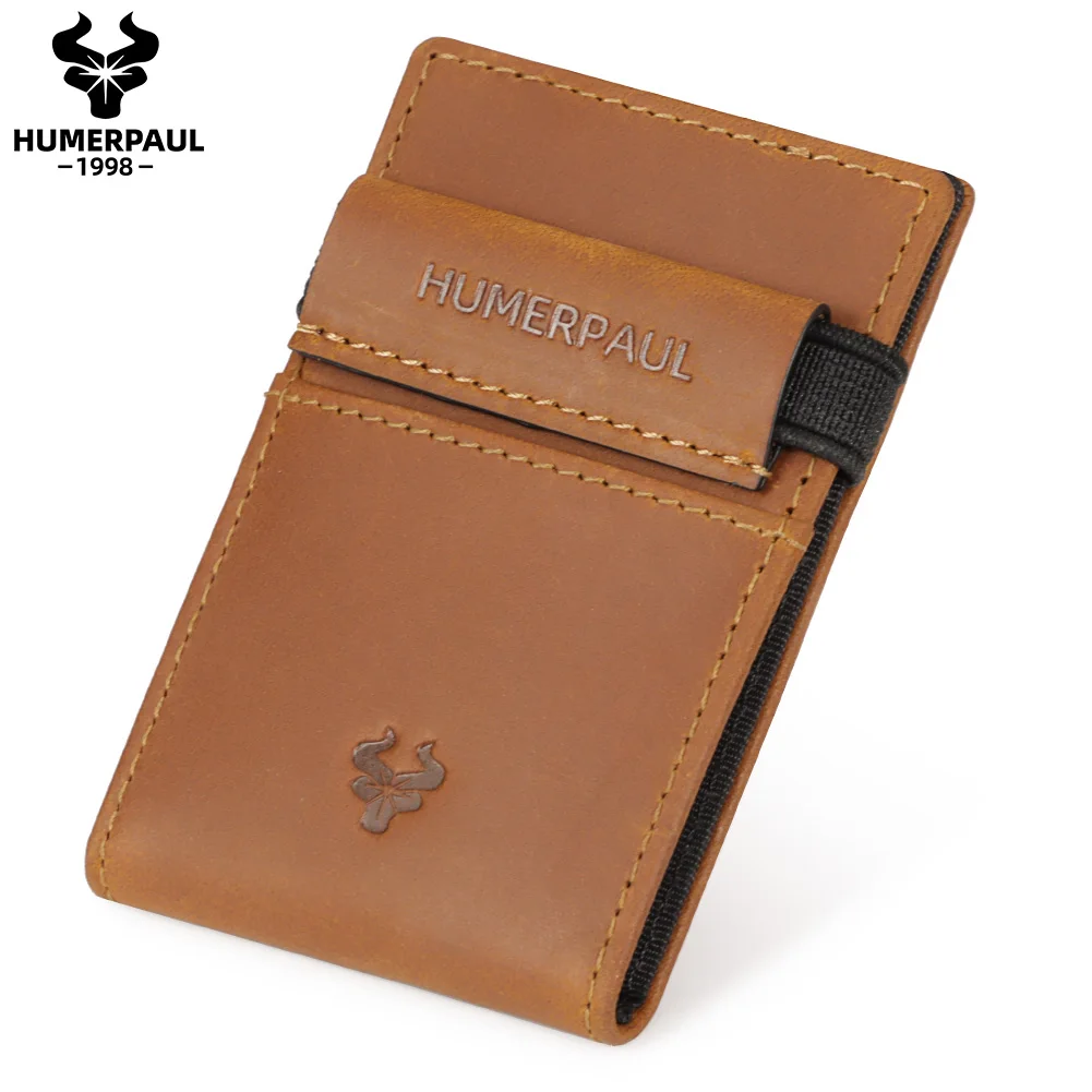 Slim and Lightweight Men's Multi-Card ID Holder
