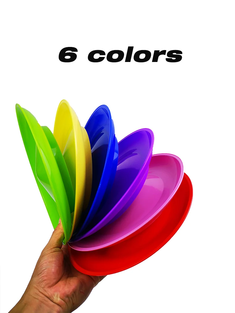 Child Juggling Spinning Plates Sticks Balance Skills Turntable Acrobatic Performance Supplies for Kids Adult Balance Classic Toy 5