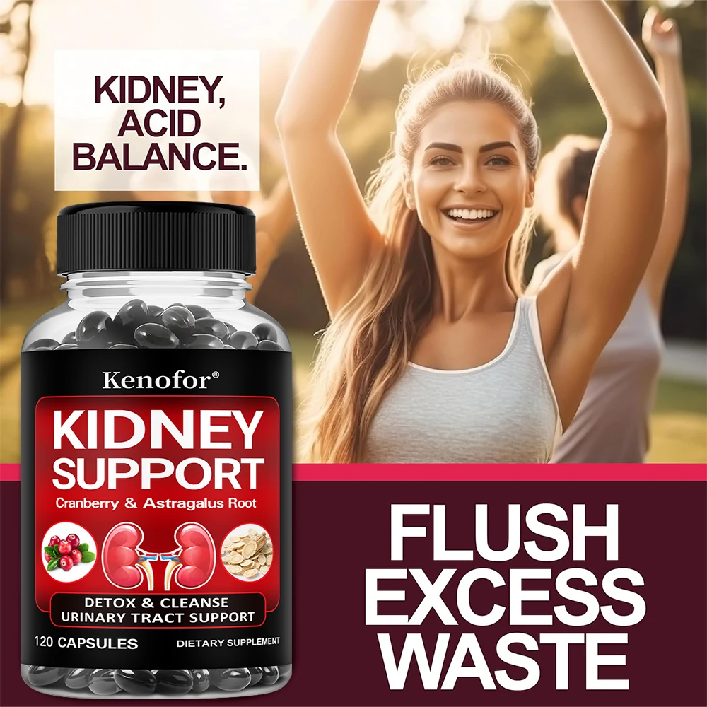 Kidney Support Cleanse Detox Supplement – Cranberry & Astragalus Formula