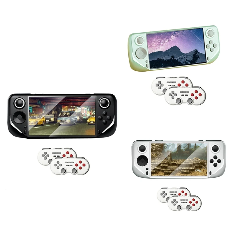 

E6 Handheld Game Console 32GB 6000+Games 5 Inch With Dual 2.4G Wireless Controller Support For GBA GBC PSP PS1 N64