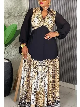 Abiti africani per le donne Abiti africani taglie forti Dashiki Abiti Ankara Abito elegante abito lungo da festa di nozze musulmano 2025 1