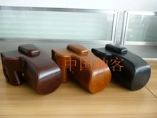 Custodia Protettiva In Pelle Pu Per Canon Sx720 Hs Sx720Hs Sx730 Sx740 Custodia Protettiva Con Tracolla