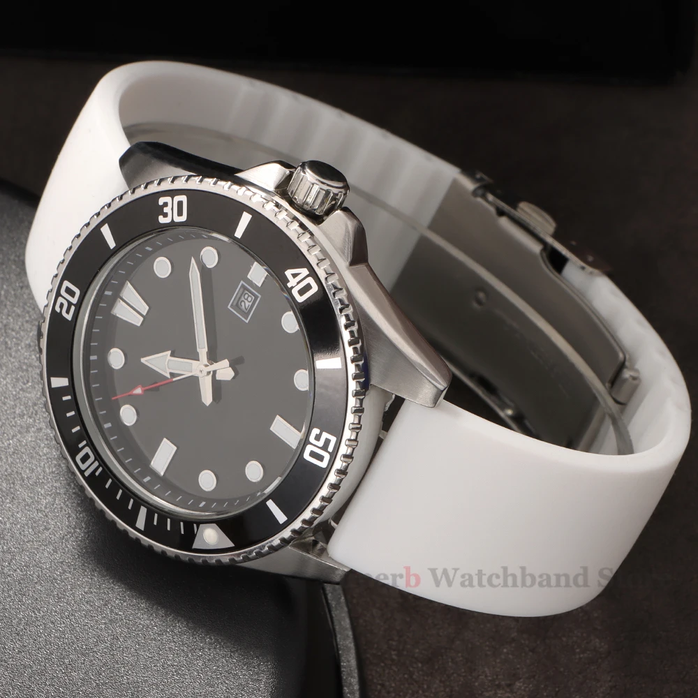 Silicone Quick Release Waterproof Sport Watch Strap - Soft and Durable Wrist Band