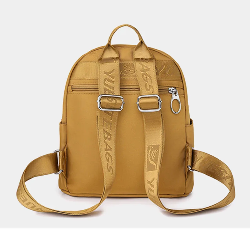 Women Waterproof Nylon Small Travel Backpacks Fashion School Bags for Teenage Girls Female Daypack Mini Shoulder Rucksack 5