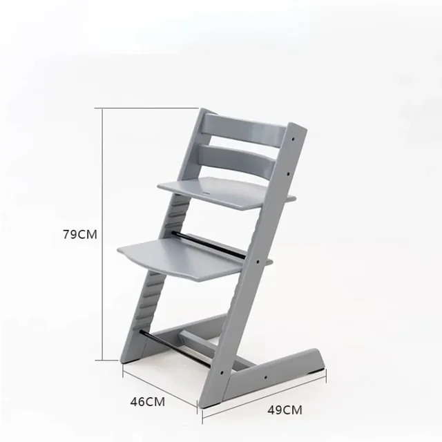 Growth Chair,Multifunctional High Chair for Babies,Nordic Beech Adjustable Learning Seat Baby Highchair To Eat Baby Eating Chair 5