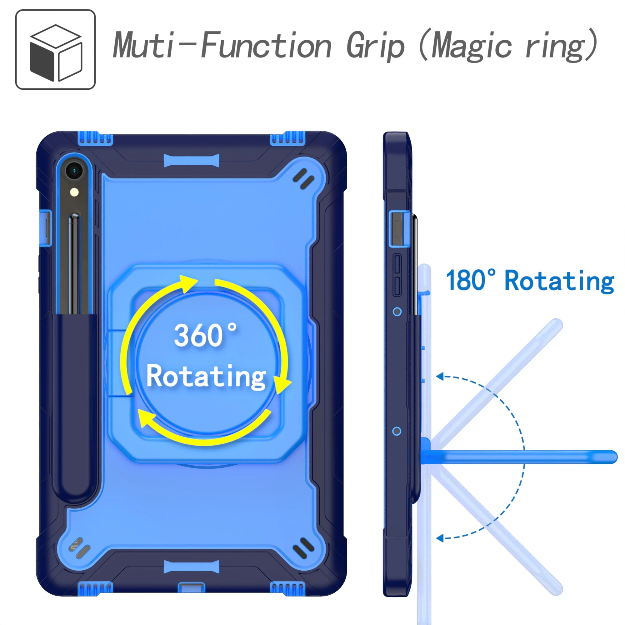 Kids 360 Rotating Stand Tablet Case