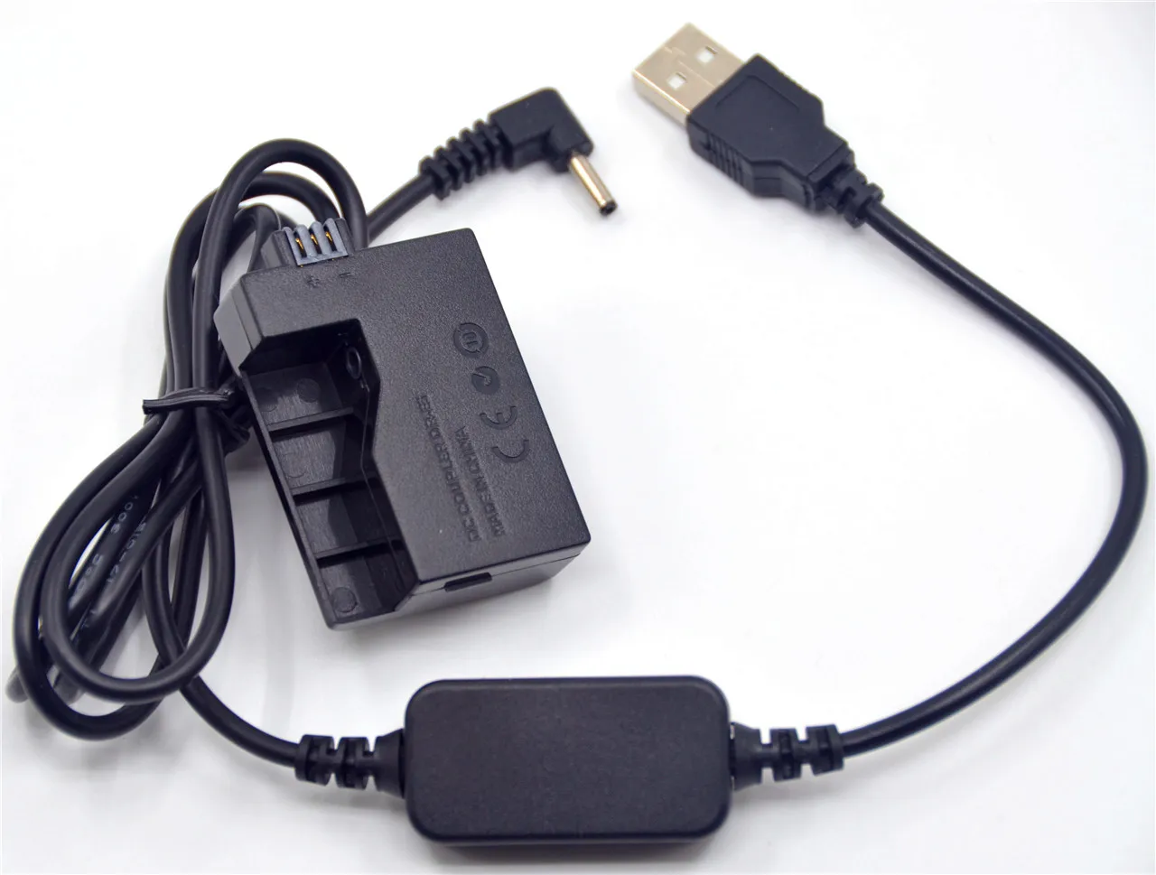 Vitesun Power Bank 5V USB Cable Adapter Charger + LP-E5 LPE5 ACK-E5 Dummy Battery DR-E5 for Canon EOS 450D 500D 1000D XS XSi T1i