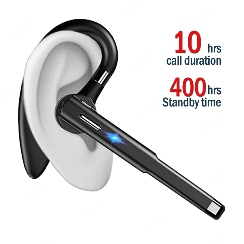 Auriculares inalámbricos con Bluetooth, cascos con micrófono