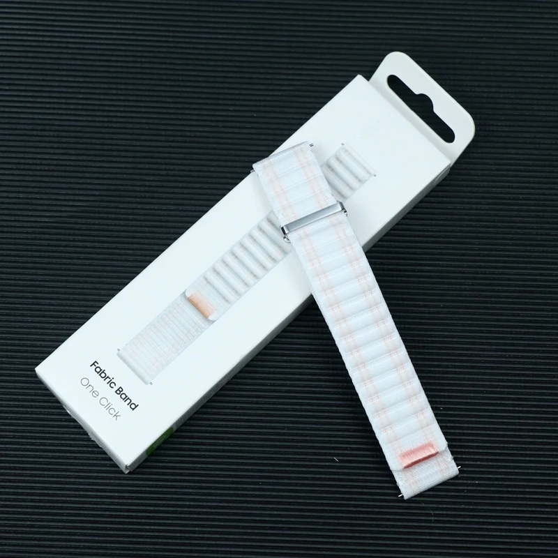 Reflective Yarn Fabric Nylon Watch Strap - Woven Bracelet