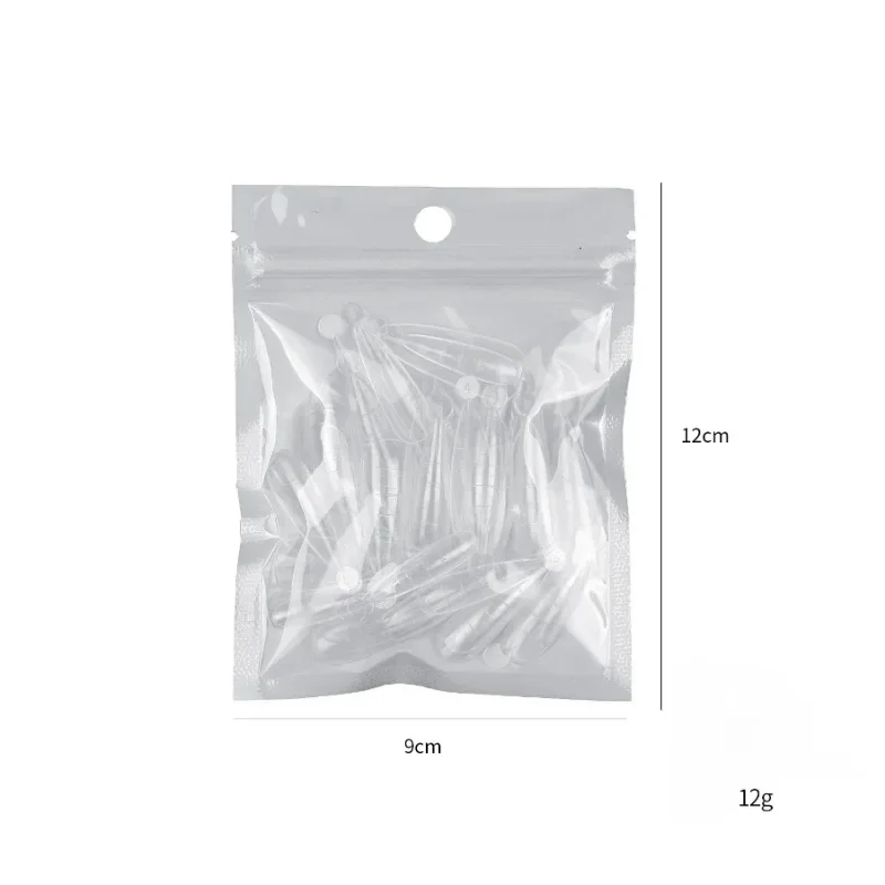 60pcs Tips Forms for Extension Nail Quick Building Mold Acrylic Gel Polish Upper Forms Clamps for Nails Manicure Tools fake nail forms false nail forms nail tips false nail tips