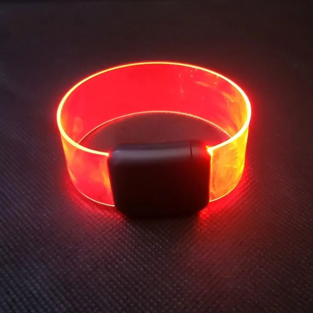 Red LED Magnetic Bracelet - Light Up Novelties