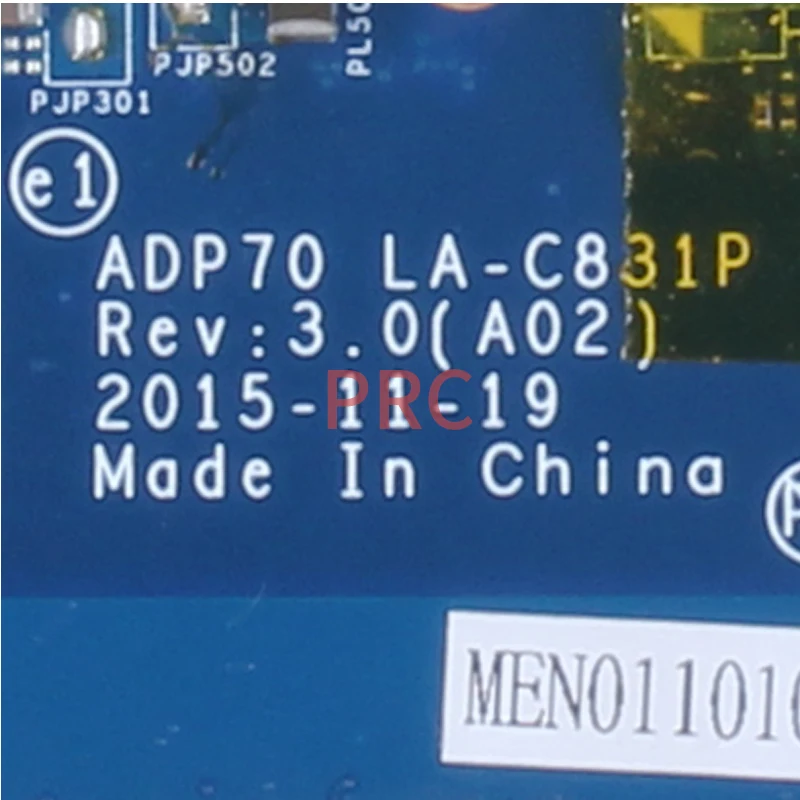 Placa-mãe do Portátil para Dell Latitude E5470 La-c831p 0476jc 02 Mmkg 0792tc I56300hq 6440hq I7-6820hq Mainboard - Imagem 4