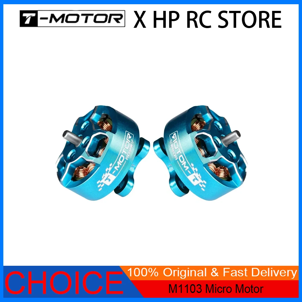 T-Motor M1103 Micro Moteur Brushless 8000KV/11000KV pour Drone Whoop 1-3S