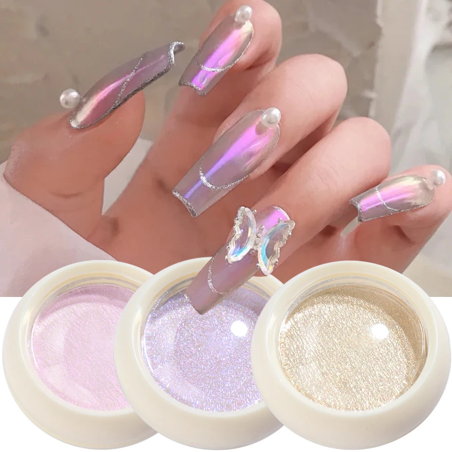 Nail Parfait Magical Aurora Powder P1 Magical Metallic | NAIL PARFAIT |  MARIE BEAUTY SUPPLY