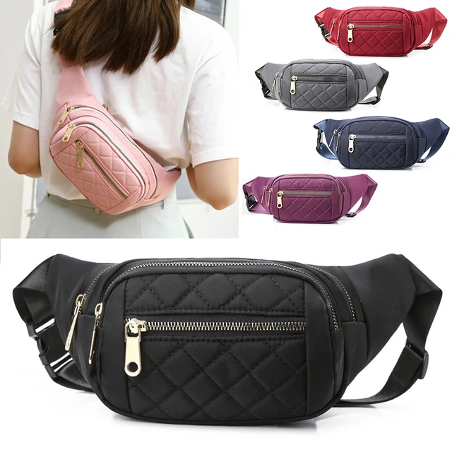 Waist Bag Women Designer Messenger Crossbody Chest Bag Fanny Pack Travel  Coin Purse 