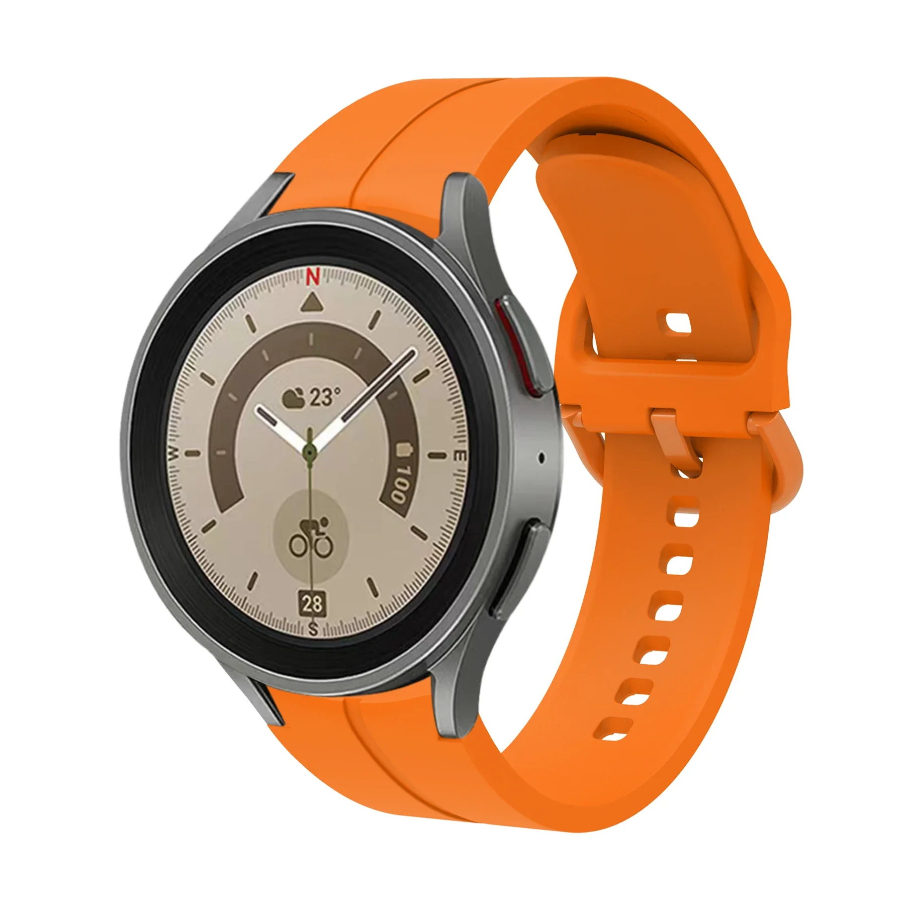 Premium Silicone Sport Watch Strap - Universal Fit