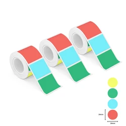 Compact Portable Thermal Label Printer - Marklife P50 Mini Label Maker for Self - Adhesive Stickers (3PK 24 - 24mm)