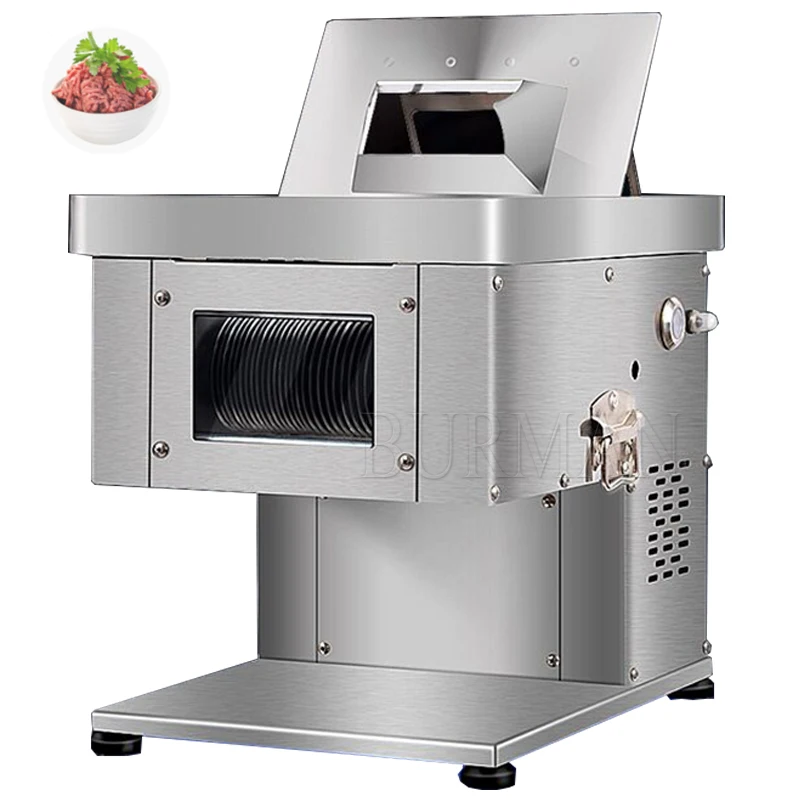 

Electric Meat Cutter Cutting Machine Meat Slicer For Vegetable Pork Lamb Beef Shred Commercial Stainless Steel Multifunction