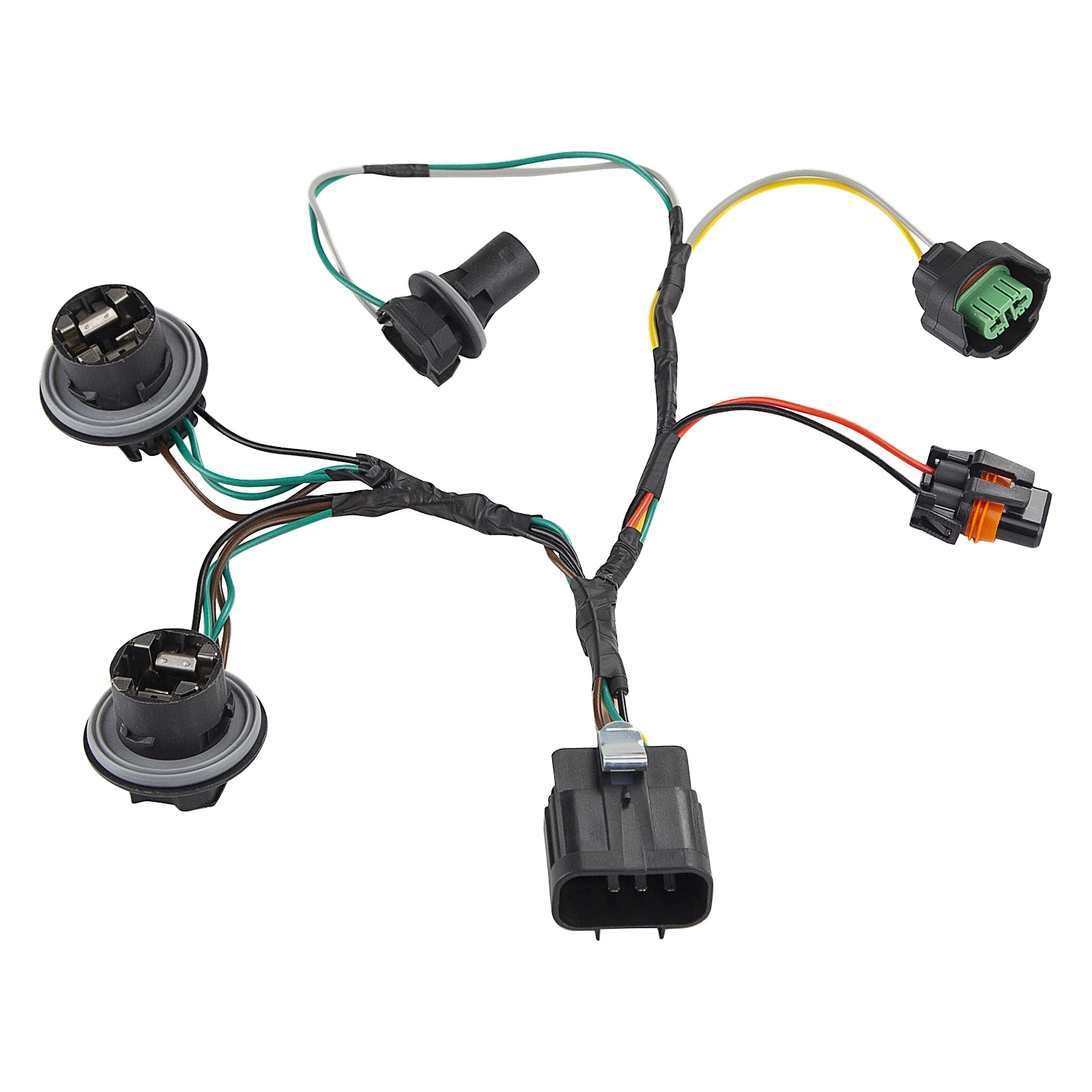 GMC 시에라 1500 2007-2013, GMC 시에라 2500 HD 3500 HD 2007-2014용 헤드라이트 배선 하네스, 전조등 소켓 와이어 15841610