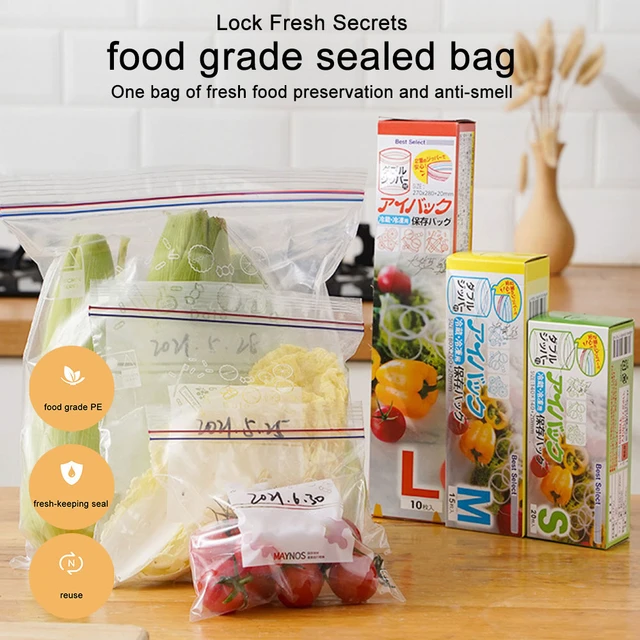 Silicone Food Preservation Bag Container  Reusable Food Container Silicone  Bag - 1pc - Aliexpress