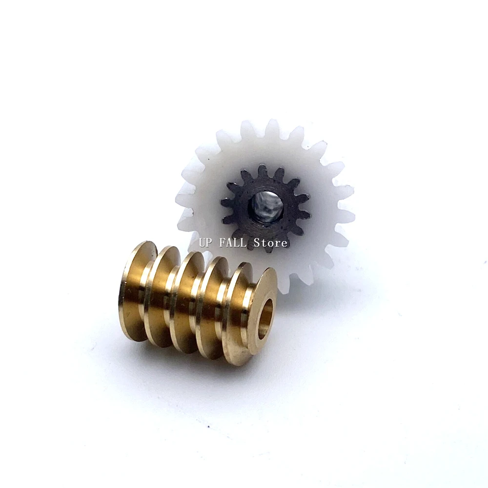 1M Turbine Worm Gear Copper Plastic SET 5MM FOR 775 Motor DIY