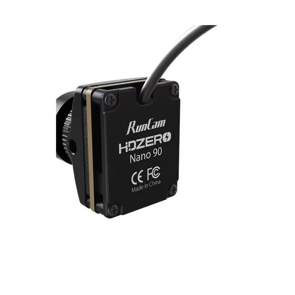 Caméra Nano 90 HDZero 90fps – Latence Ultra-Faible pour Drone FPV, boîtier compact et léger.
