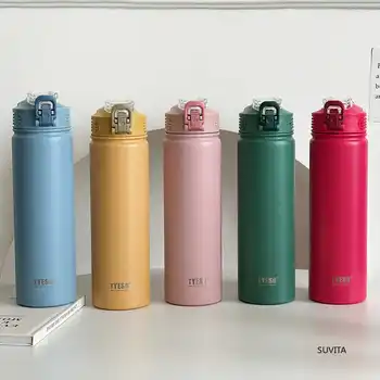TYESO Thermal Straw Bottle 1