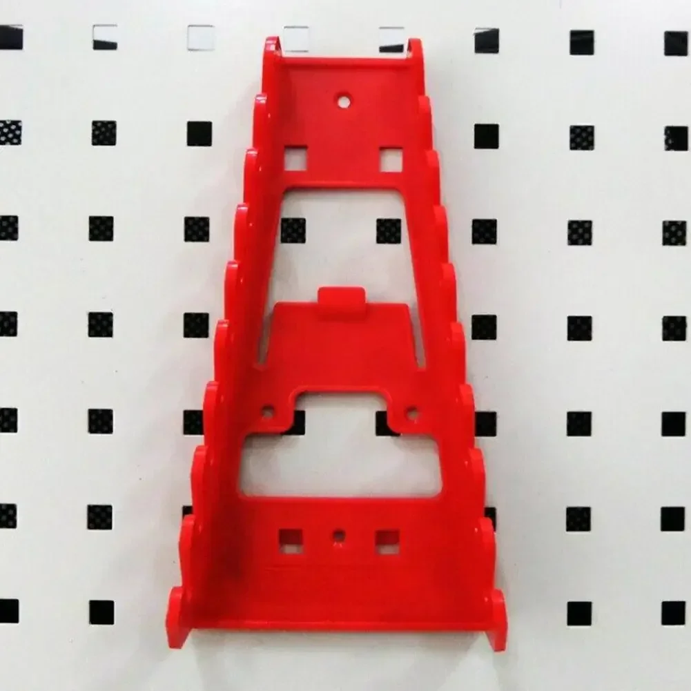 Wrench Holder Plastic Wall Mounted Tray Sockets Storage Tools Rack Sorter Standard Spanner Holders Home
