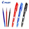 Pilot Pen 0.5mm Blue Black Red Ink Erasable Gel Pen with Replaceable Refill Rod Japanese Stationery Office School Writing Supply 1