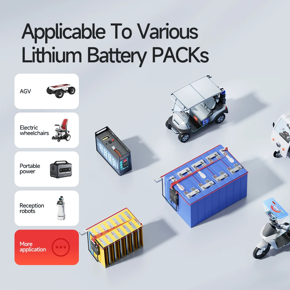 Enhanced Bluetooth Battery Management System for Lifepo4, Li-Ion, and LTO Batteries (30A/40A/60A)