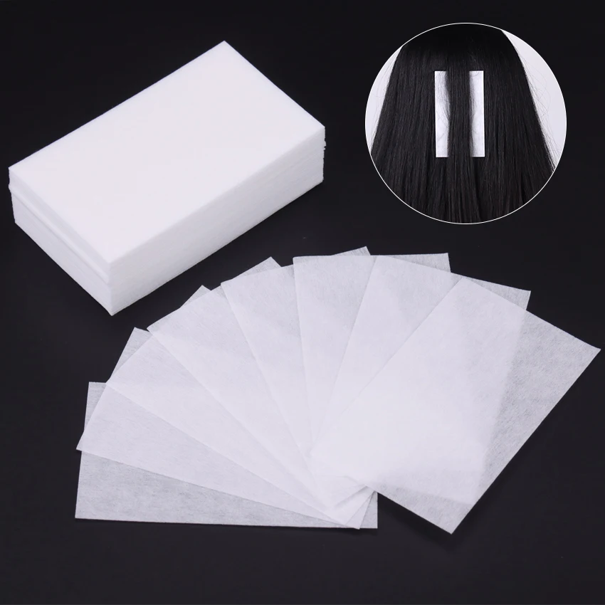 

100PCS/Set Hair Salon Perm Paper Barber Shop Perm Dyeing And Cold Perm Curling Paper Hair Styling Tools