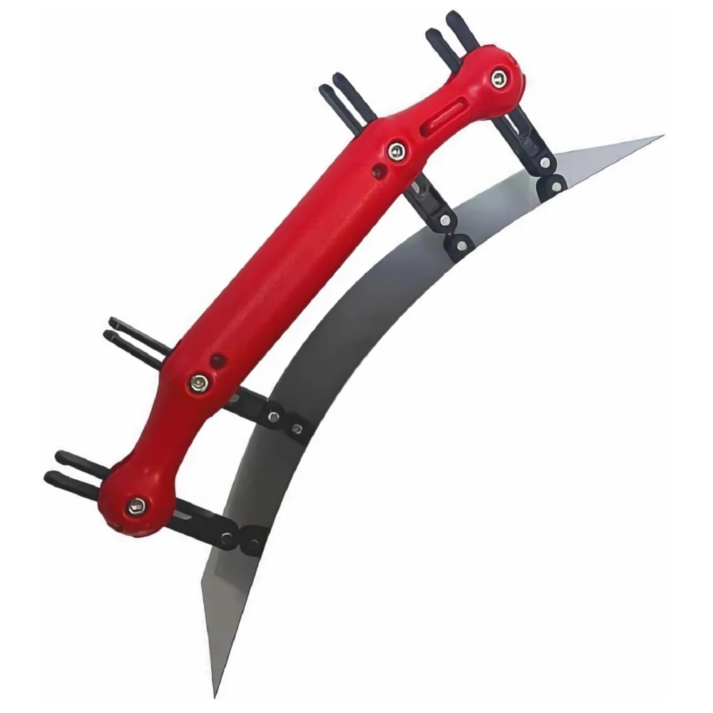 Adjustable Arc shaped Concrete Trowel for Finishing Inner Arc Outer Concrete Trowel for Finishing Fillet Rounded Corners