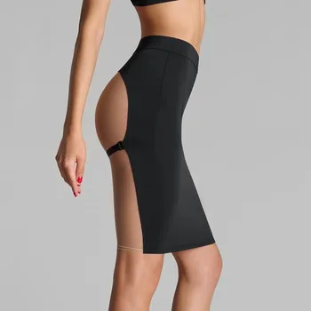 New black waist hugging tight skirt with sexy exposed buttocks design for summer 2026 beach bikini design Skirts Women'sClothing 1