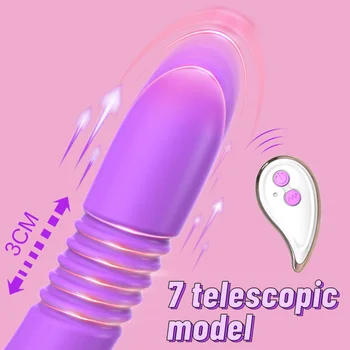 Remote Vibrator For Women Dildo Thrusting Rotating Vagina G Spot Massage Clitoral Stimulate Wearable Masturbator Sexy Toy Female 3