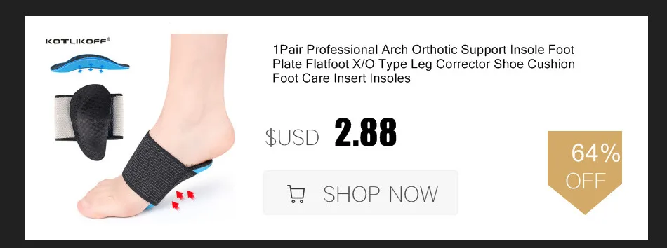 Kids Orthotic Insoles For Flat Feet Arch Support Inserts Pads Correction O/X Legs Foot Varus Valgus Shoes Pads Foot Health Care