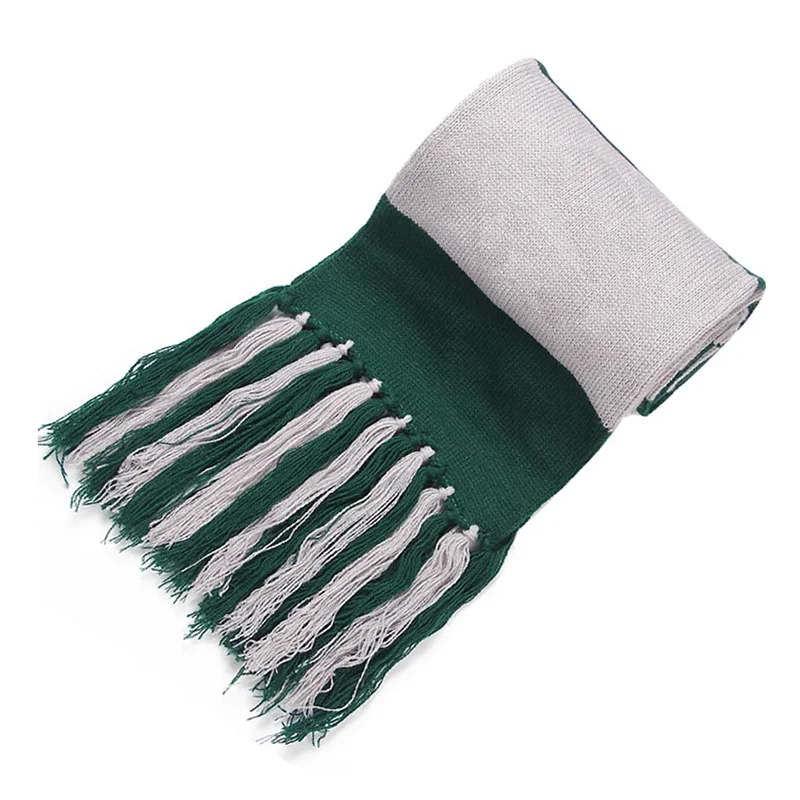 10pcs Winter Warm Scarf With Badge wizard Shcool Scarves Hallwoon Party Cosplay Costume Gifts