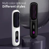 Hot Comb Hair Straightener Electric Negative Ions Hot Comb 3 Setting Smoothing 1