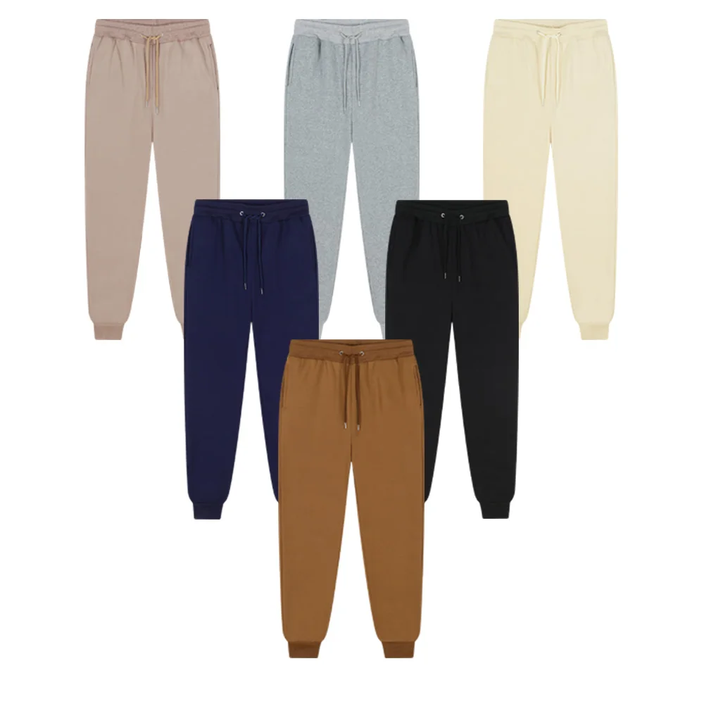 

2022New Solid Color Casual Pants Men Brand Men's Fashion Drawstring Full Length Pants Slim Harajuku Style Pencil Pants Male