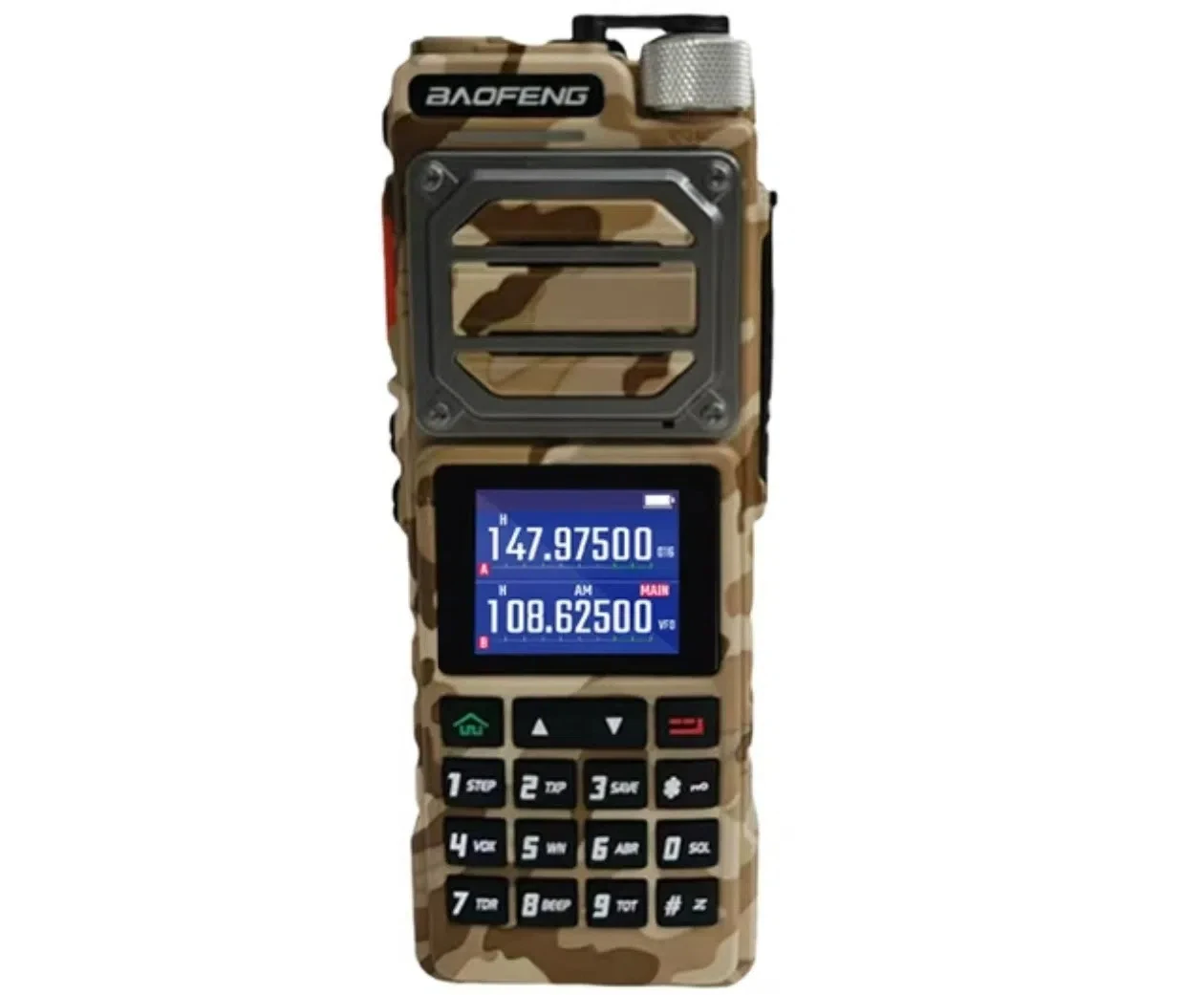 BAOFENG UV25 Walkie Talkie 10W High Powerful Long Range Radios Tactical Multi-Band Type-C 999CH UV-25 Pro Two Way Radios