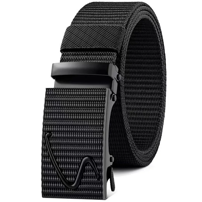Men's Premium Nylon Tactical Belt - High-Quality Military-Style Fashion Accessory
