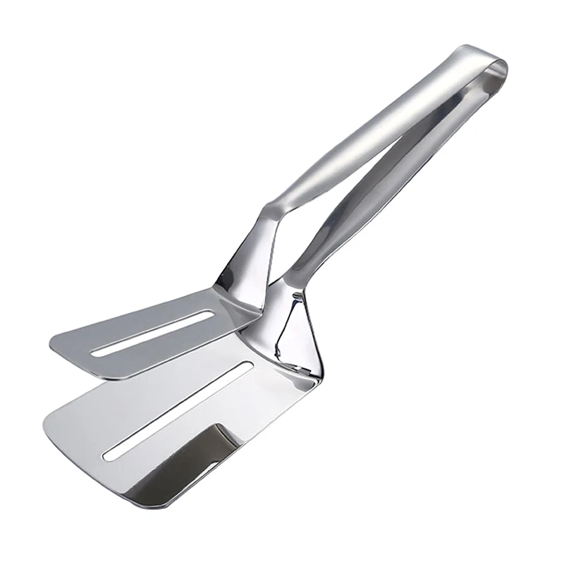 BBQ Kitchen Turner Cooking Spatula Tongs Barbecue Clip Grill Meat Tongs Clamp Steak Fish Turner Cooking Shovel Kitchen Utensils