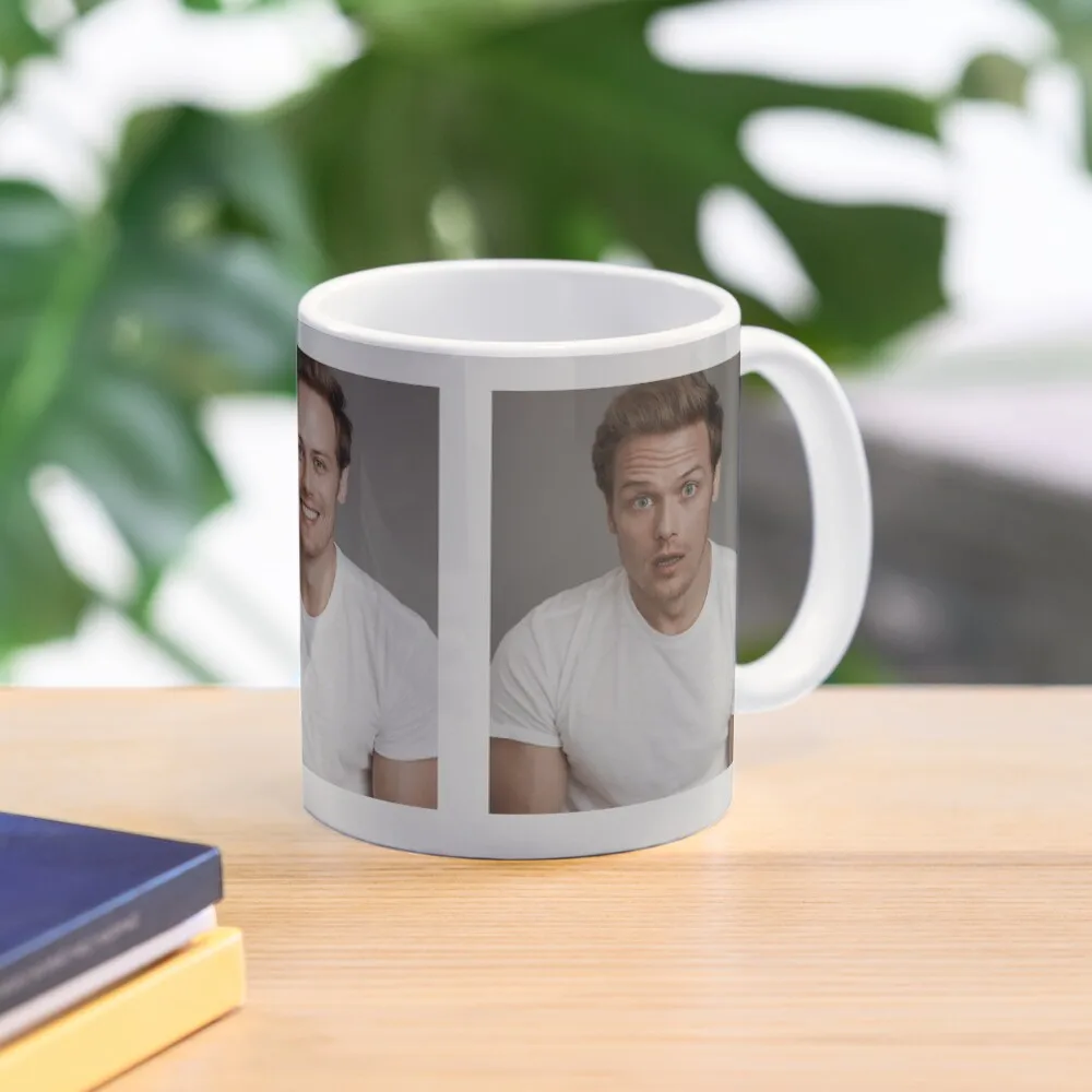 

Sam Heughan Coffee Mug Thermal Ceramic Cups Mug