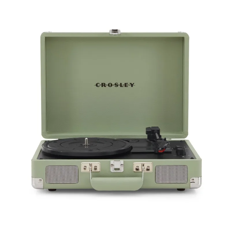 

Crosley Cruiser Premier Vinyl Record Player with Speakers and Wireless Bluetooth - Audio Turntables