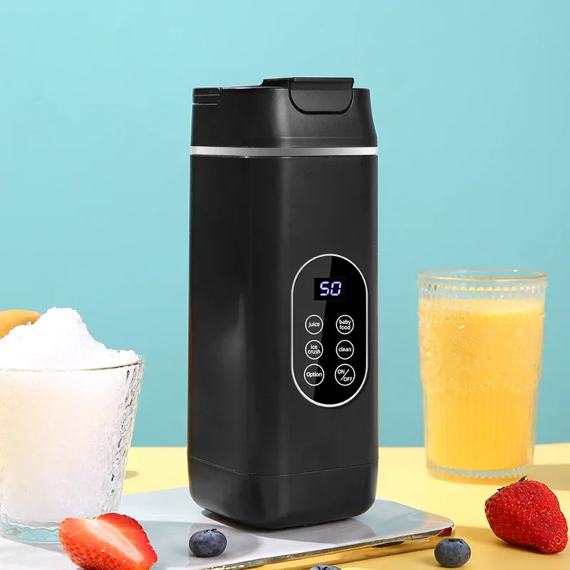 Mini Taşınabilir Blender Elektrikli Meyve Sıkacağı Meyve Karıştırıcılar Meyve Sıkacakları Smoothie Mikser Çok Fonksiyonlu Meyve Suyu Yapma Makinesi Blender