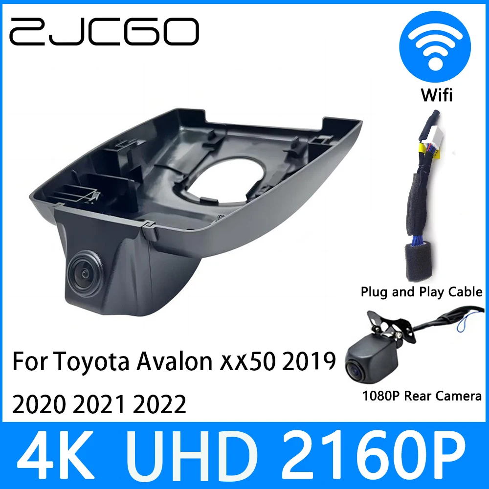 

ZJCGO Dash Cam 4K UHD 2160P Car Video Recorder DVR Night Vision for Toyota Avalon XX50 2019 2020 2021 2022