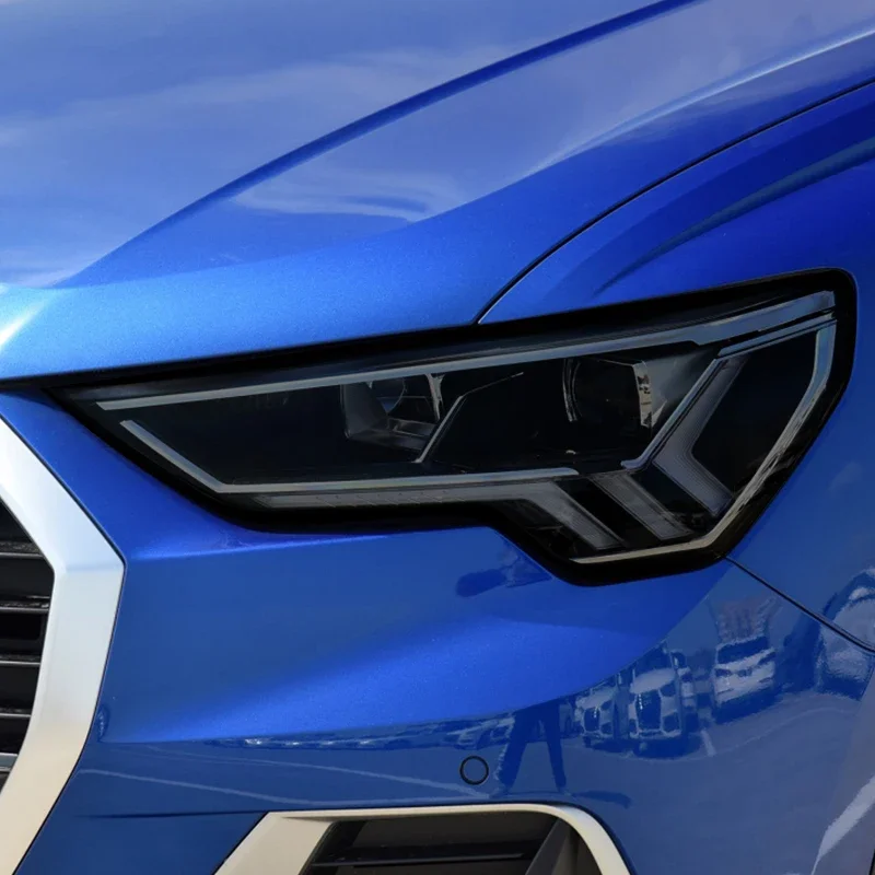 Per Audi Q3 8U F3 2012-Present Rsq3 Sportback Car Headlight Tint Fumo Nero Pellicola Protettiva Trasparente Tpu Sticker Accessori