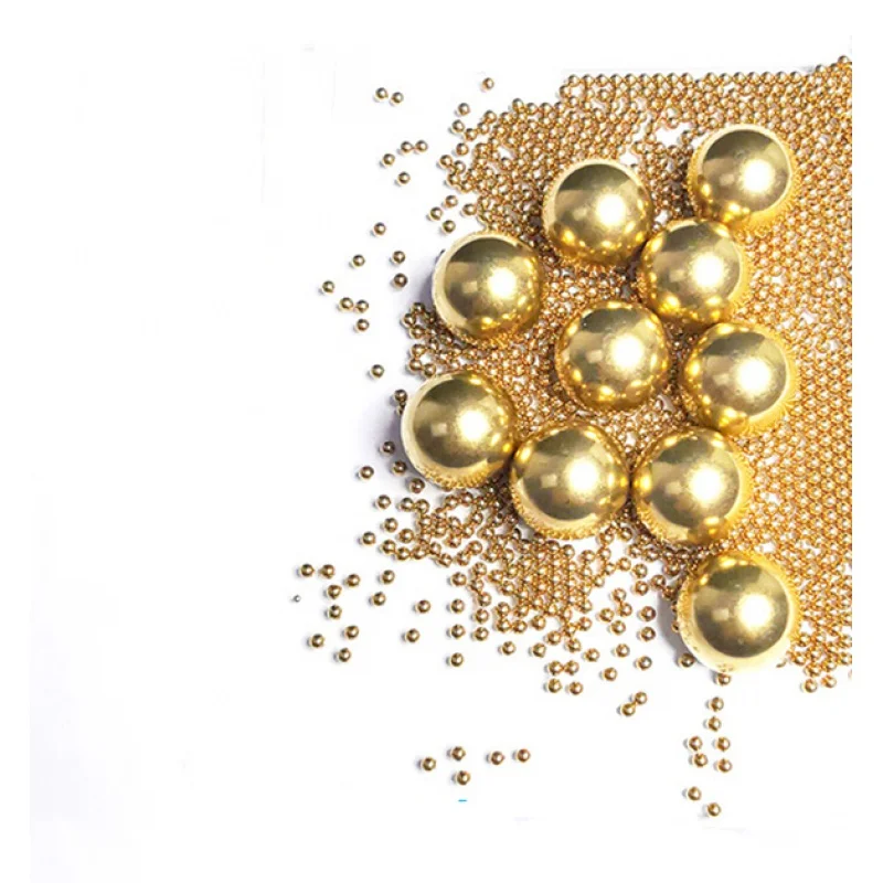 

100pcs Precision Brass ball 1 1.5 2 2.5 3 4 5 6 7 8 10mm,solid brass ball electrical instrument accessories