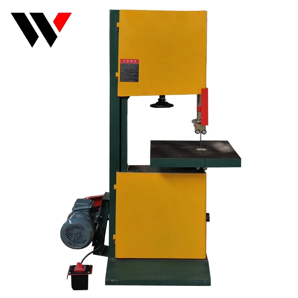 

WFSEN Manual Vertical Band Saw Machine Wood Working Vertical Band Saw 10 12 14 16 18 22 24 Inch 220V 800mm