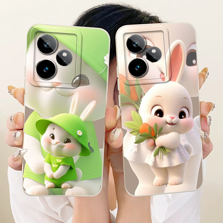 Cute Cat Duck Cartoon Soft TPU Matte Phone Case - Stylish and Durable Protective Cover