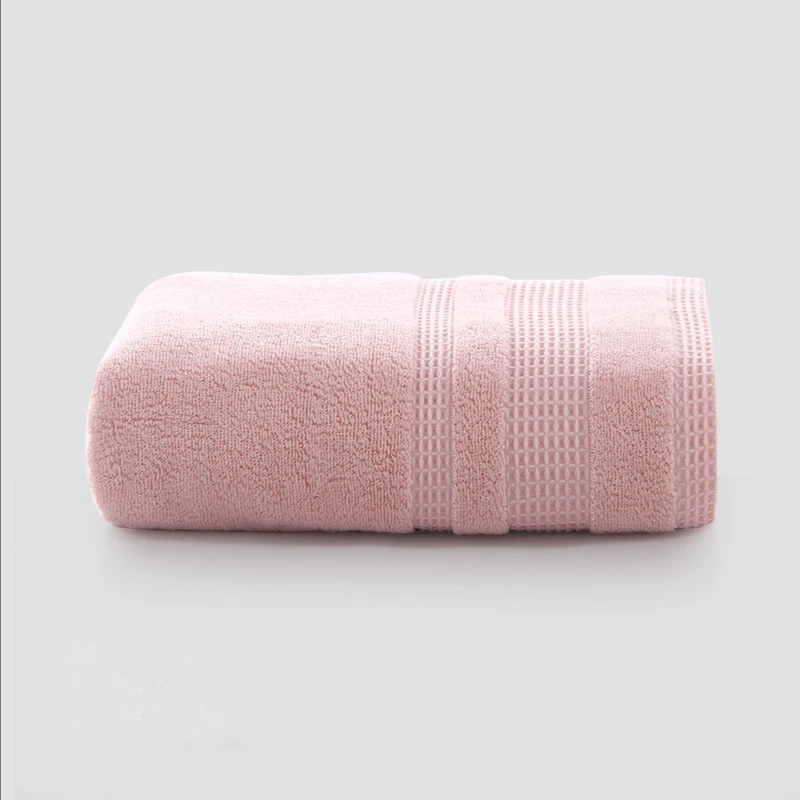 

Pure Cotton Bath Towel Hand Face Quick-Dry Absorbent Towels Cleaning Thick Terry Home Hotel Bathroom For Kid Adult Size 70x140cm